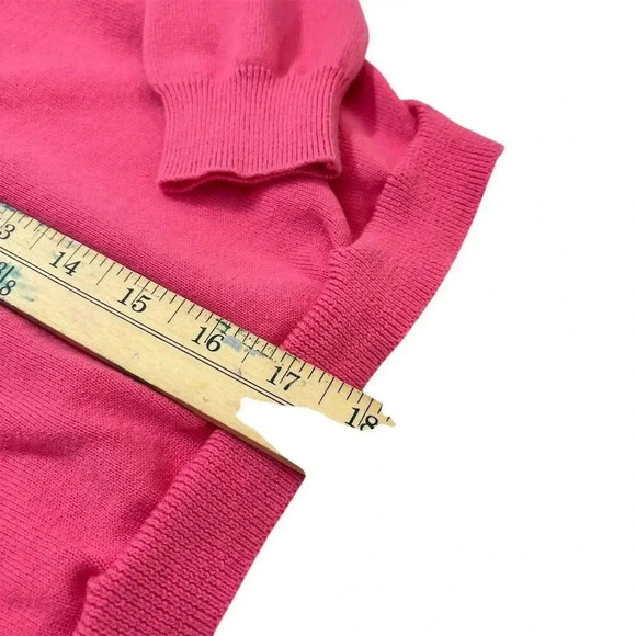 Crewcuts Girls' Pink Cotton Cardigan Sweater Size 10 Long Sleeve - Picture 5 of 9